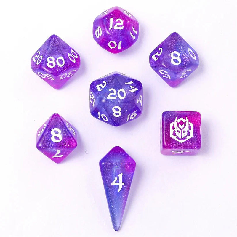 Hymgho 7pc Mini RPG Dice Set: Fairy Farts