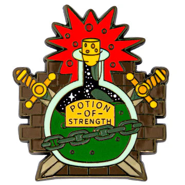 Hymgho Quest's Reward Pin - Potion of Strength