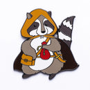 Hymgho Quest's Reward Pin - Dash Silentpaw Raccoon Rogue