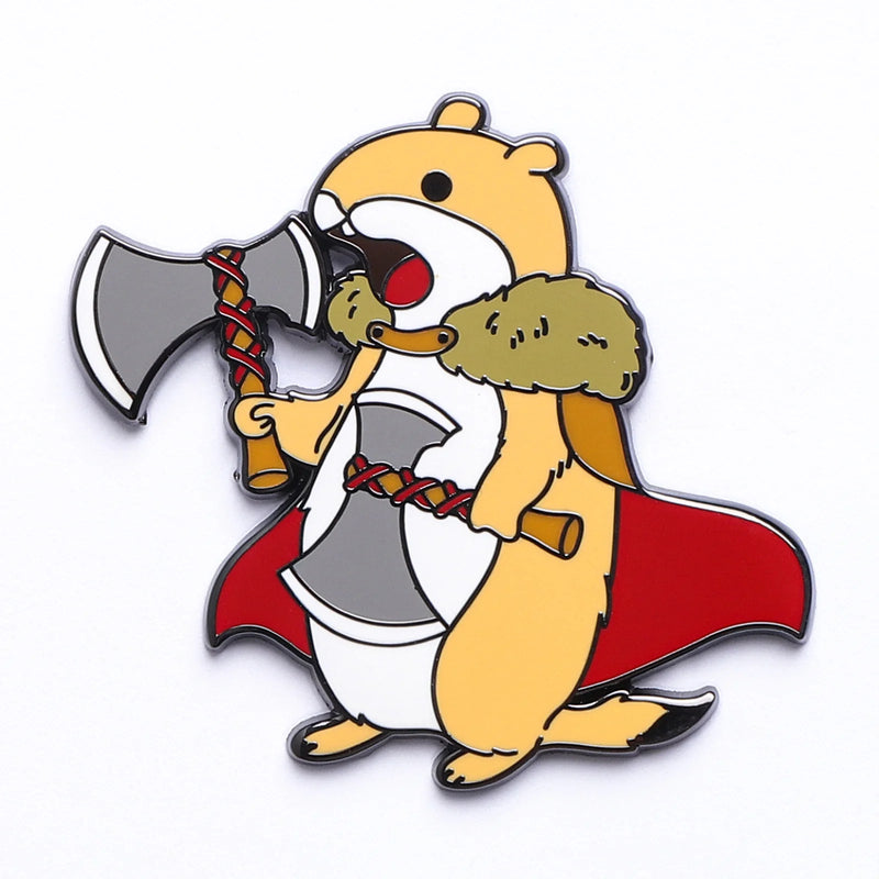 Hymgho Quest's Reward Pin - Wyatt Rumblepelt - Prairie Dog Barbarian