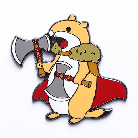 Hymgho Quest's Reward Pin - Wyatt Rumblepelt - Prairie Dog Barbarian