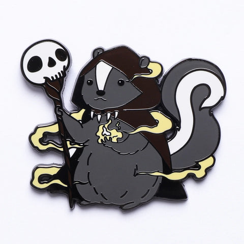 Hymgho Quest's Reward Pin - Balthazar Grimheart - Skunk Warlock
