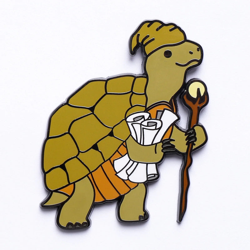 Hymgho Quest's Reward Pin -Finnegan Stoneshell - Turtle Cleric