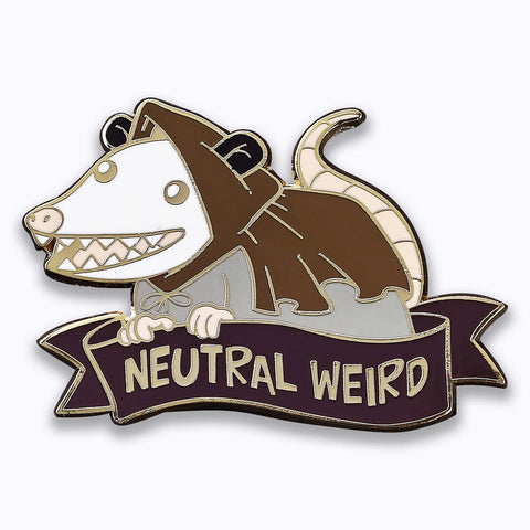 Hymgho Alternative Alignments Pin - Neutral Weird - Possum