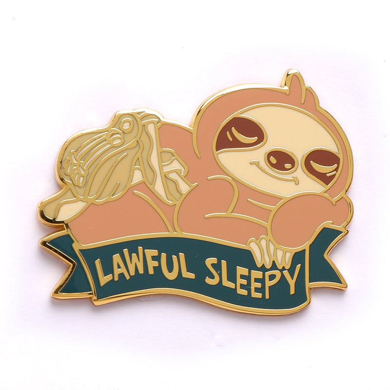 Hymgho Alternative Alignments Pin - Lawful Sleepy