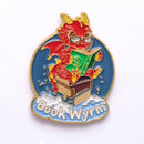 Hymgho Quest's Reward Pin - Book Wyrm