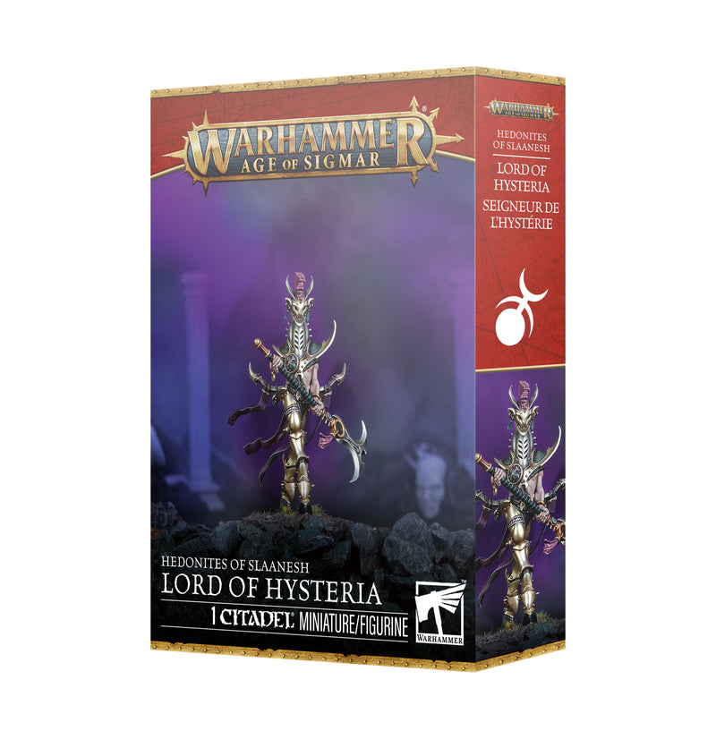 Hedonites of Slaanesh: Lord of Hysteria Preorder (Available 07/04)