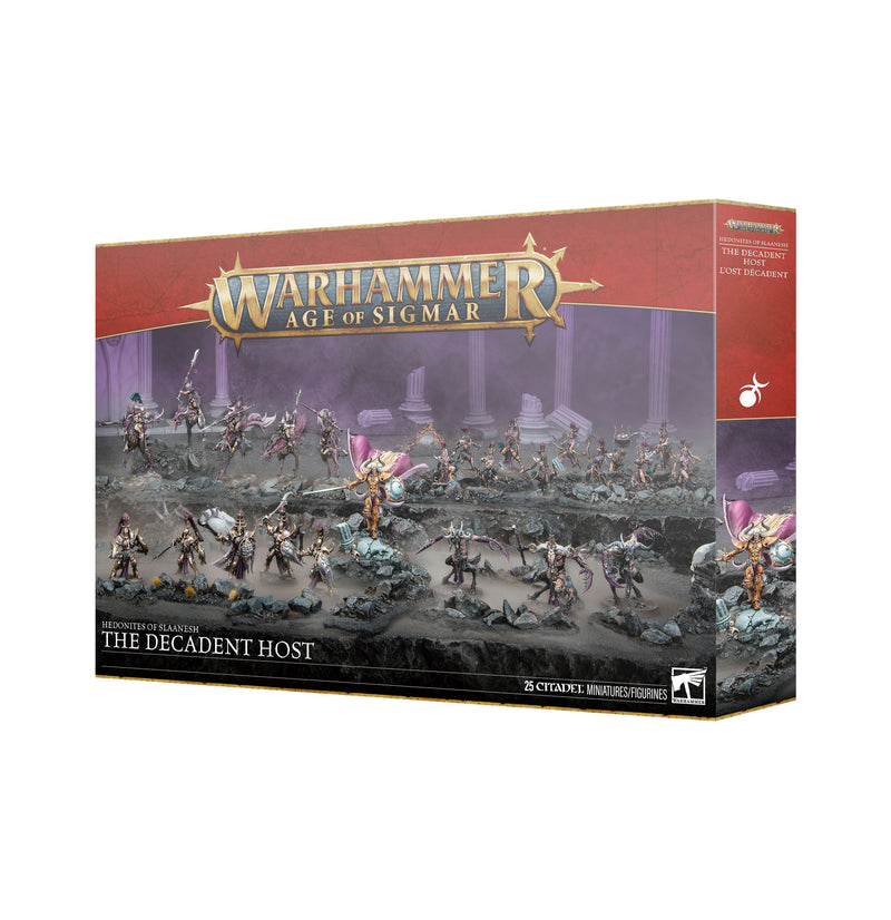 Hedonites of Slaanesh: Battleforce - The Decadent Host Preorder (Available 07/04)