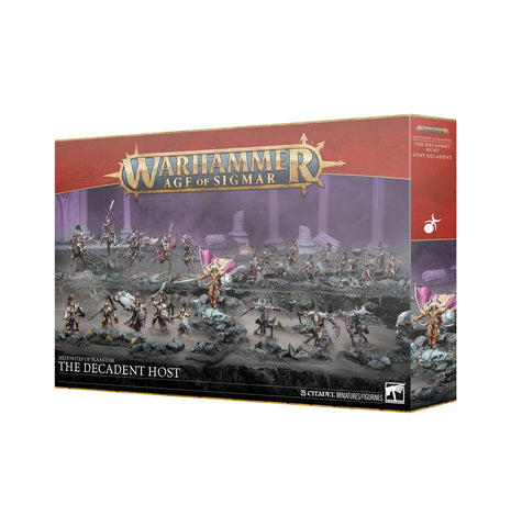 Hedonites of Slaanesh: Battleforce - The Decadent Host Preorder (Available 07/04)
