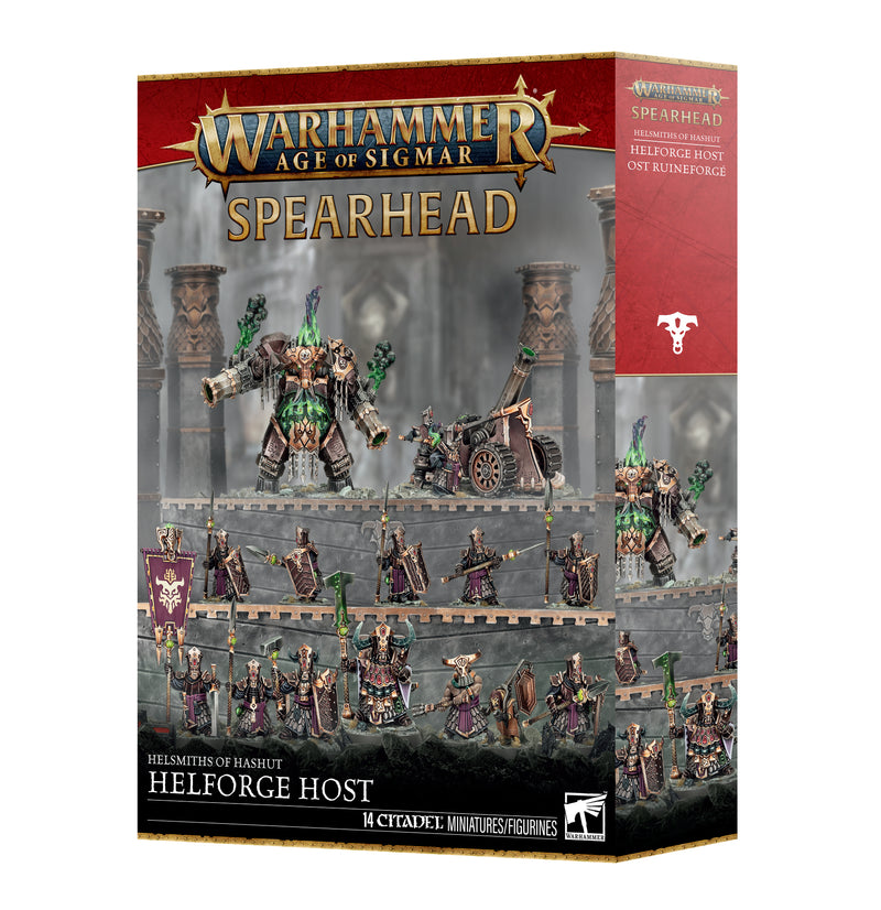 Spearhead: Helsmiths of Hashut - Hellforge Host Preorder (Available 01/17)