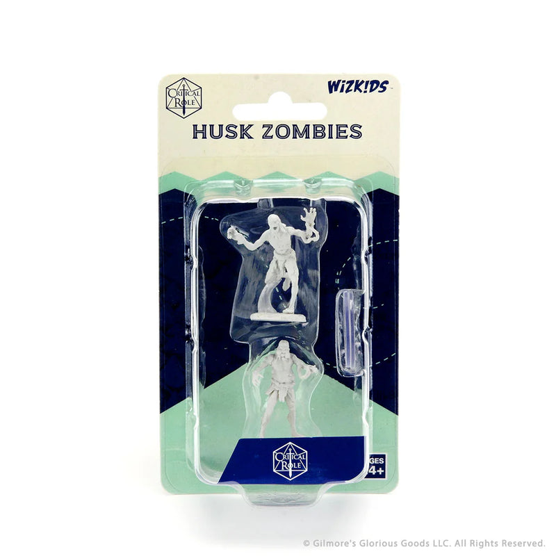 Critical Role Unpainted Miniatures: W01 Husk Zombies