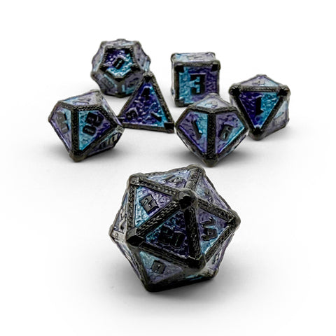 Hydrascale Metal Dice (7) - Death Wyrm