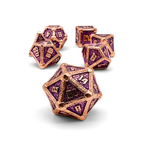 Hydrascale Metal Dice (7) - Royal Menace