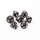 RPG Dice Set (7) - Elessia Essentials Black