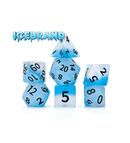 RPG 7 Dice Set: Sea Glass - 'Icebrand'