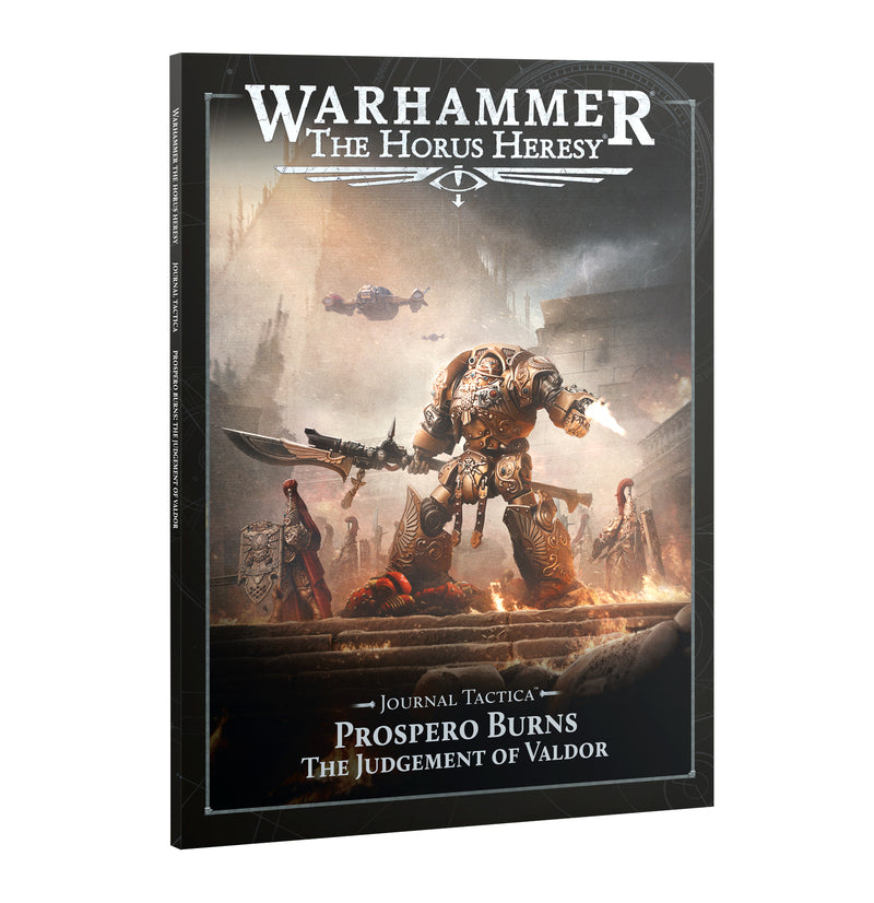 Journal Tactica: Prospero Burns - Judgement of Valor Preorder (Available 08/29)