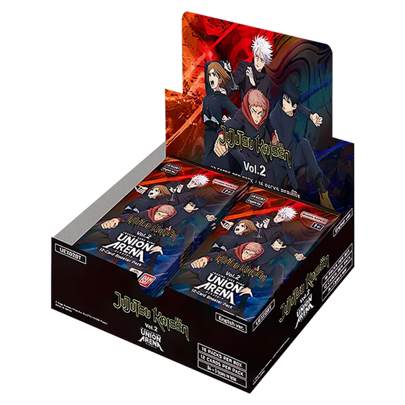 Union Arena: Jujutsu Kaisen Vol. 2 Booster Display
