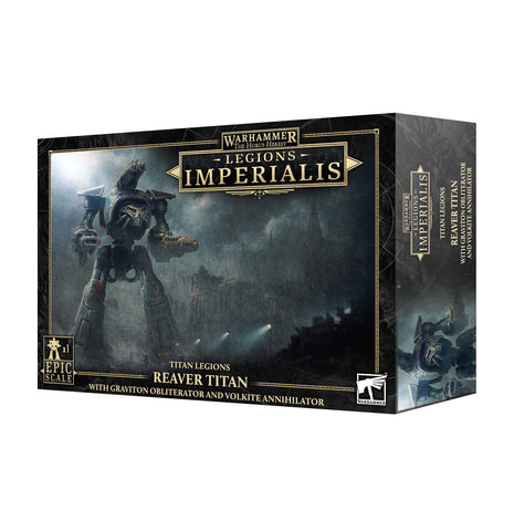 Legions Imperialis: Reaver Titan with Gravitron Obliterator and Volkite Annihilator Preorder (Available 08/01)