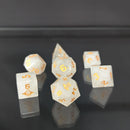 Dungeon Master Direct: Gemstone Dice Set (7pc) - White Crystal