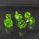 Dungeon Master Direct: Gemstone Dice Set (7pc) - Stormglass Gelatinous Green