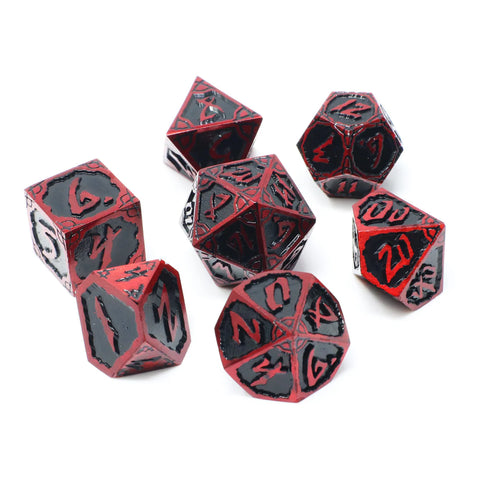 Die Hard Dice: 7pc RPG Set - Hellforge Hexbreaker