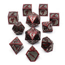 Metal RPG Dice Set (11) - Hellforge Hexbreaker