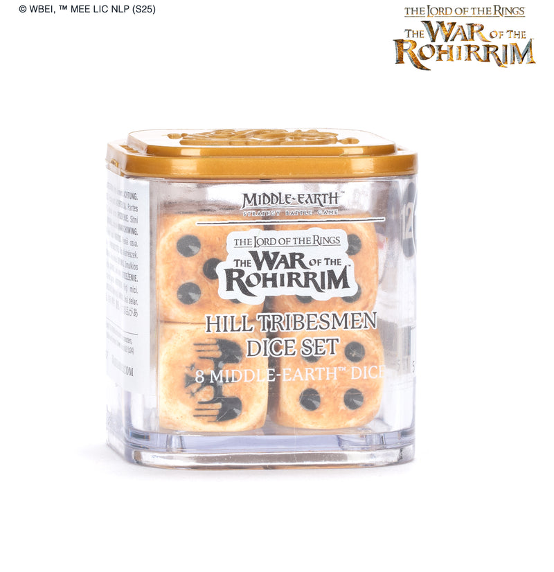 Middle-Earth Strategy Battle Game: Hill Tribesmen Dice Set Preorder (Available 10/04)