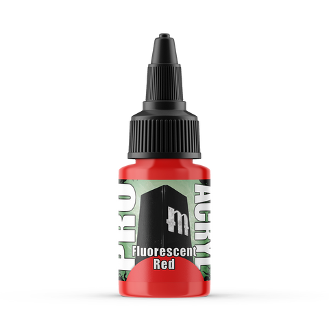 Pro Acryl Fluorescent Red