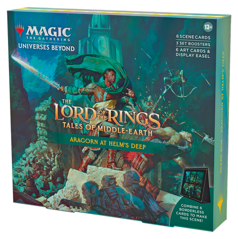 The Lord of the Rings: Tales of Middle-earth Special Edition - Aragorn at Helms Deep Scene Box