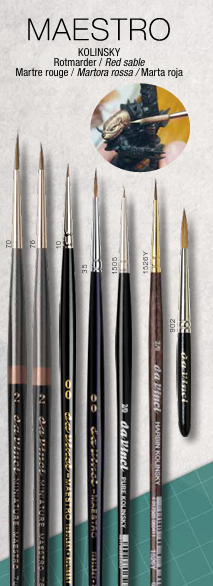 da Vinci Maestro Series Brushes
