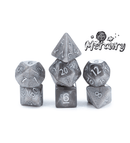 RPG 7 Dice Set: Mercurial Dice - 'Mercury'