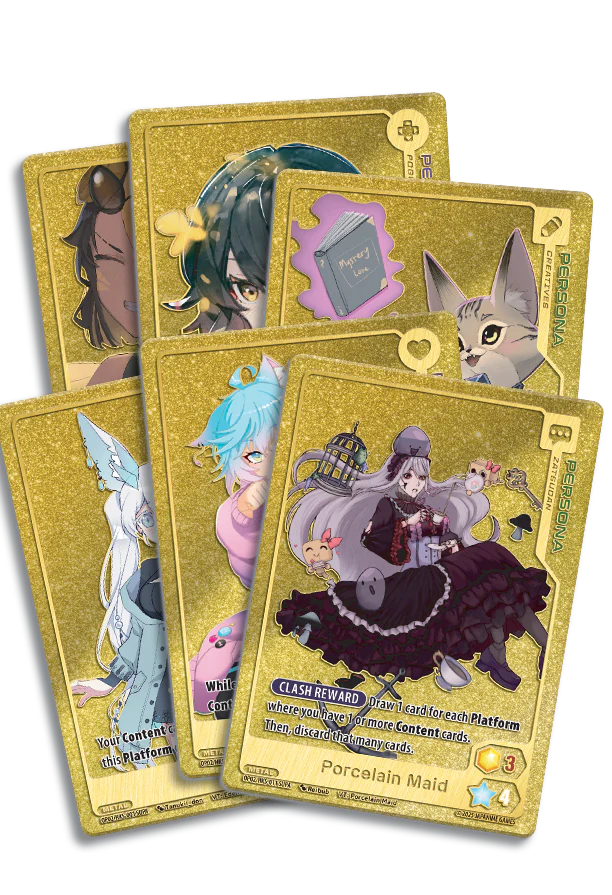 Oshi Push: Hidden Links - Metal Card Set