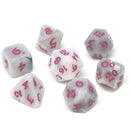 RPG Dice Set (7) - Avalore Talisman Mist with Lilac