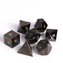 Die Hard Dice 7pc RPG Set - Dark Rainbow