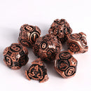 Die Hard Dice: 7pc RPG Set - Gearlock Copper