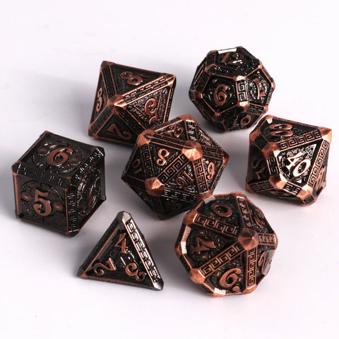 Die Hard Dice: 7pc RPG Set - Imperium Copper