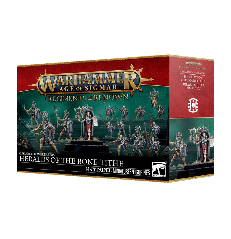 Ossiarch Bonereapers: Regiment of Renown - Heralds of the Bone Tithe