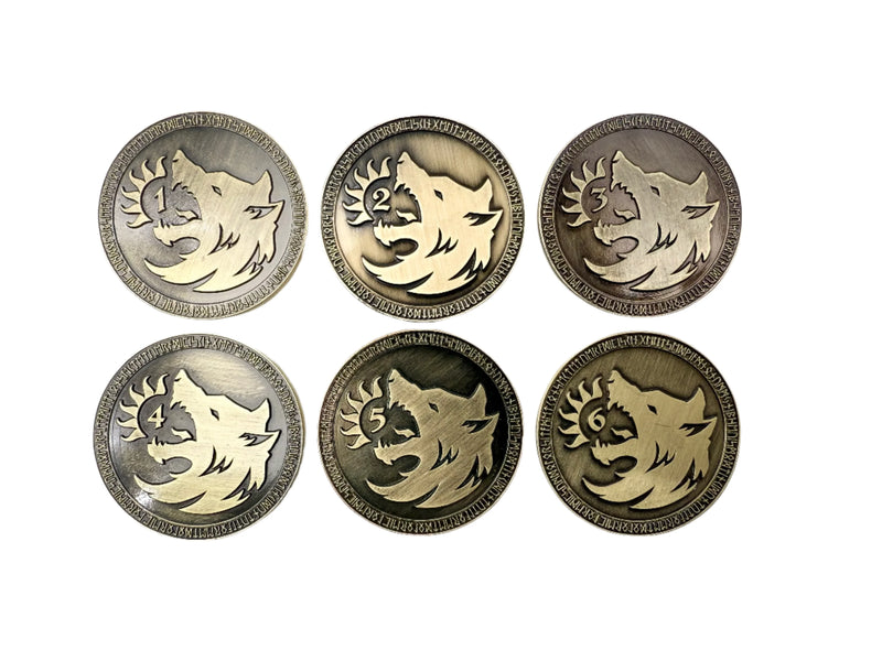 Norse Foundry: Adventure Coins - Wolf