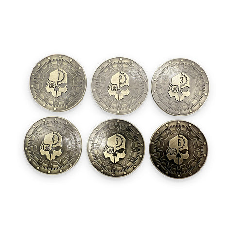Norse Foundry: Adventure Coins - Mechanical Skull