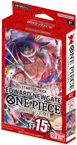 One Piece TCG: Red Edward Newgate Starter Deck