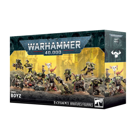 Orks: Boyz Preorder (Available 09/05)