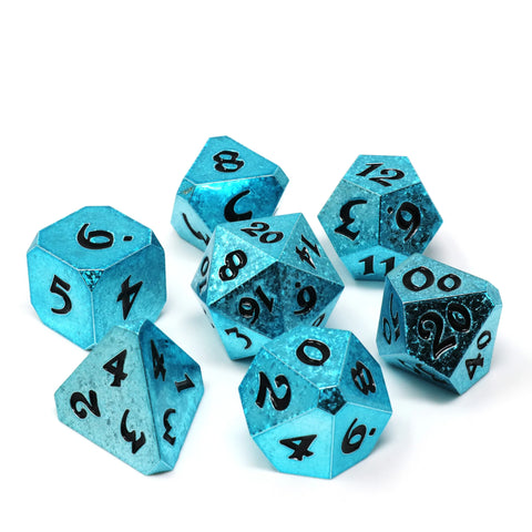 7 Piece RPG Set - Glacial Requiem
