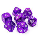 7 Piece RPG Set - Voidreaver with Silver