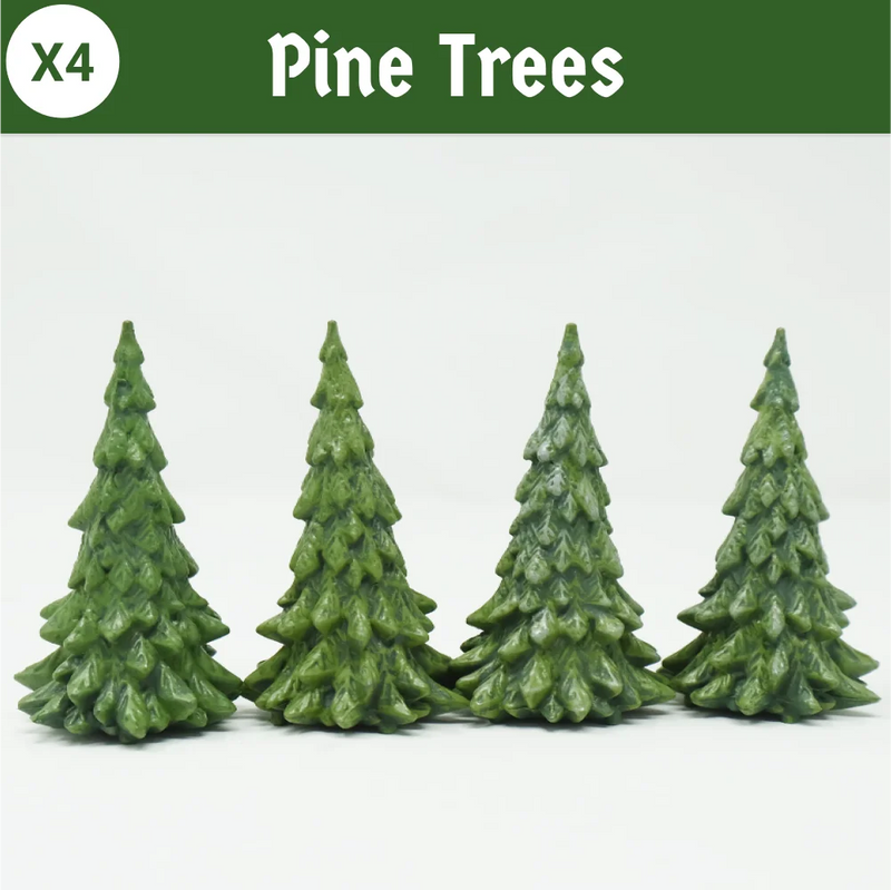 Epochscapes - Pine Tree - Pack of 4 (Not Painted)