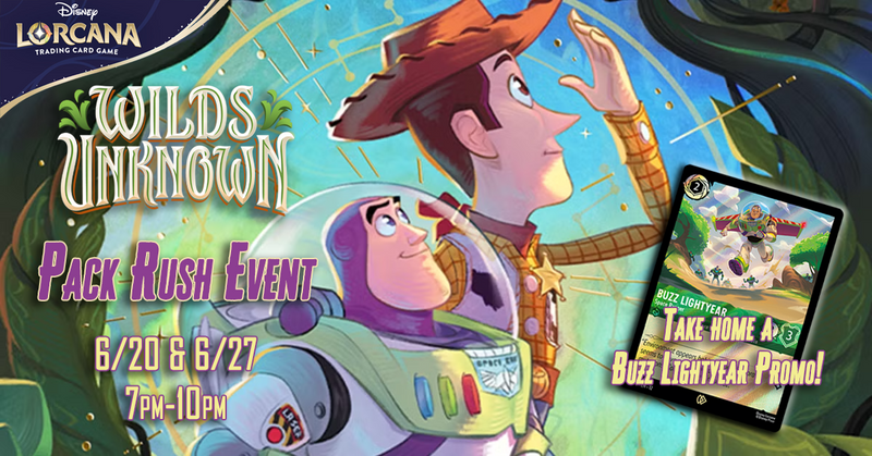 06/27 Wilds Unknown Pack Rush Event
