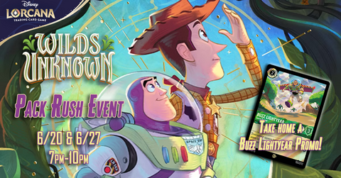 06/27 Wilds Unknown Pack Rush Event