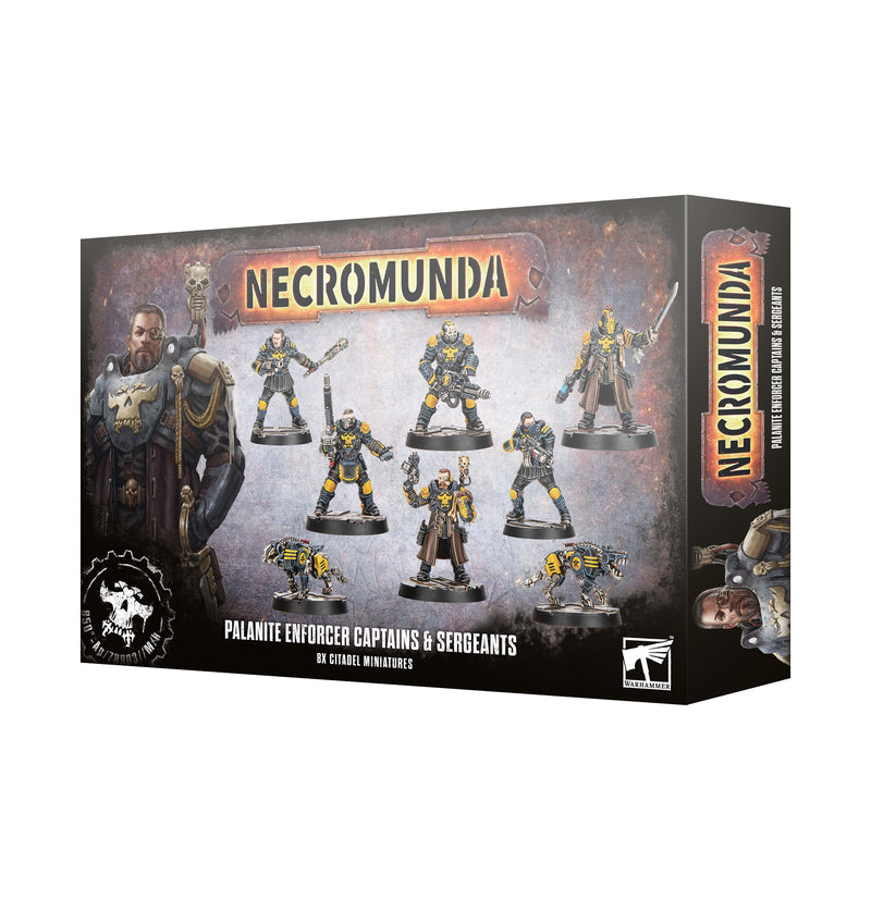 Necromunda: Palanite Enforcer Captains & Sergeants Preorder (Available 09/27)