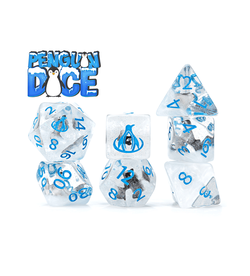 RPG 7 Dice Set: Inclusion Dice - 'Penguin Dice'