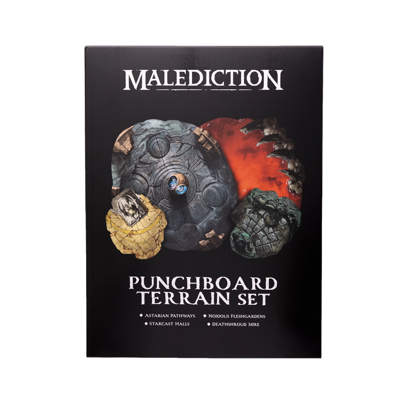 Malediction: Punchboard Terrain Set