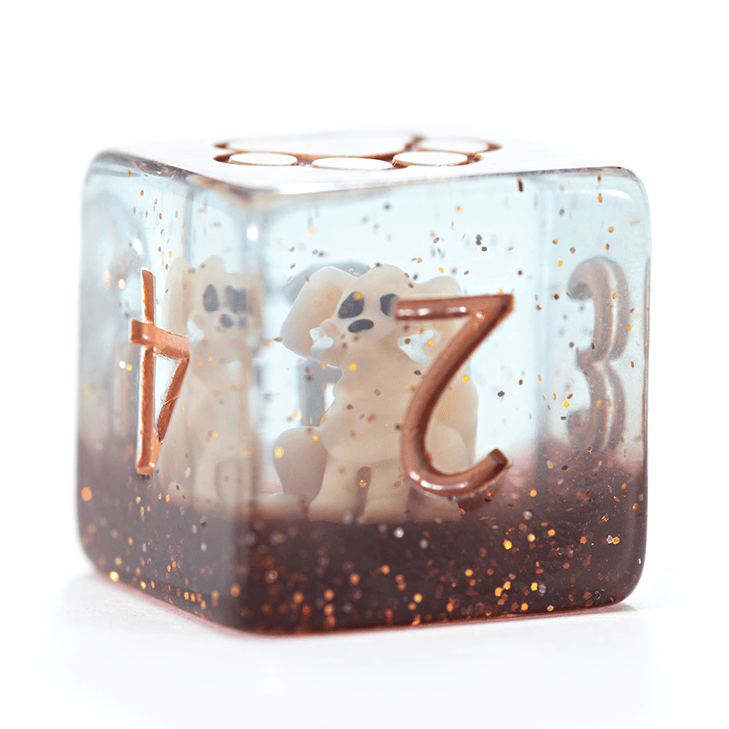12d6 Dice Set: Inclusion Dice - 'Puppy Dice'